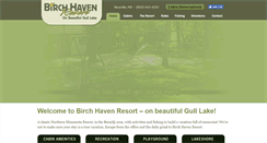 Desktop Screenshot of birchhavenresort.com